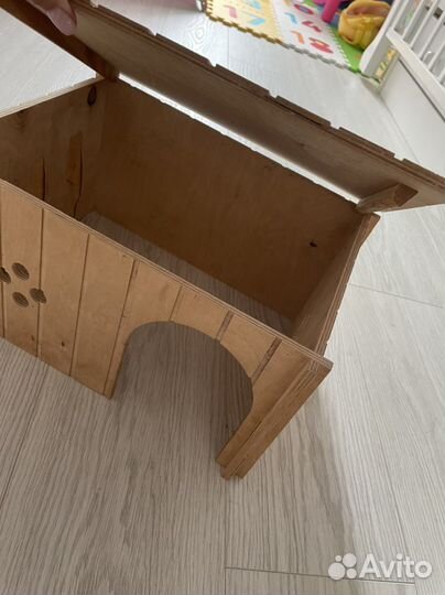 Домик деревянный для кроликов