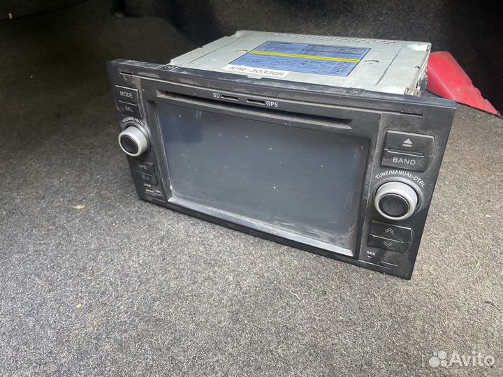 Автомагнитола сенсорная