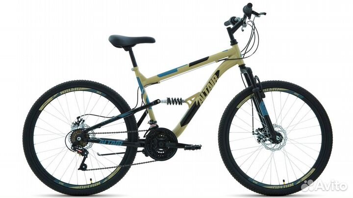 Велосипед горный двухподвес Altair MTB FS 2.0 d-26