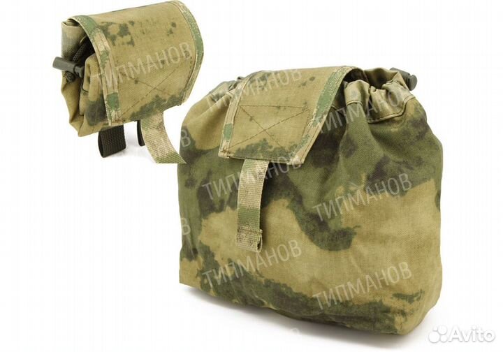 Подсумок под сброс магазинов складной Viking мох