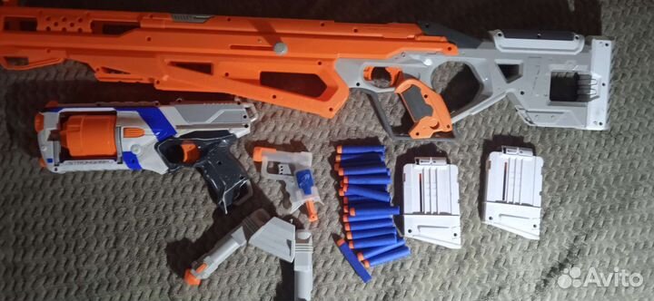 Nerf raptorstrike и еще 2