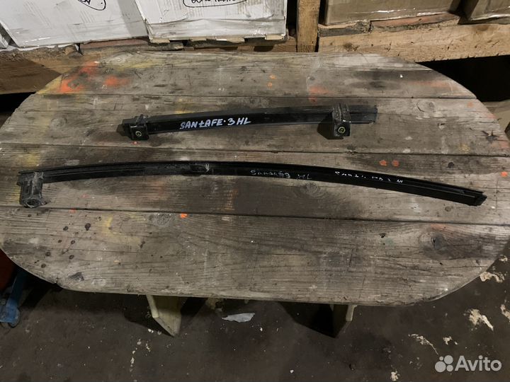 Направляющая стекла заднего левого Santa Fe 1