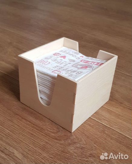 Салфетница из фанеры