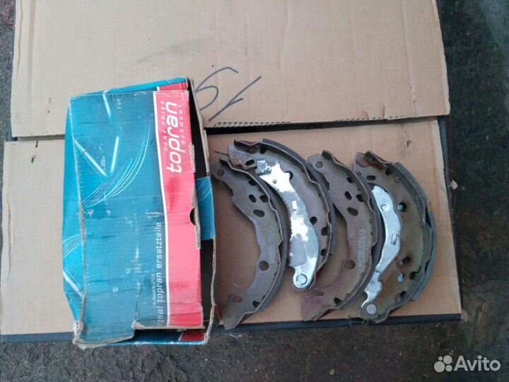 Задние тормозные колодки TopRan Ситроен С2 С3