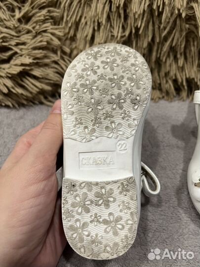 Туфли для девочки 22