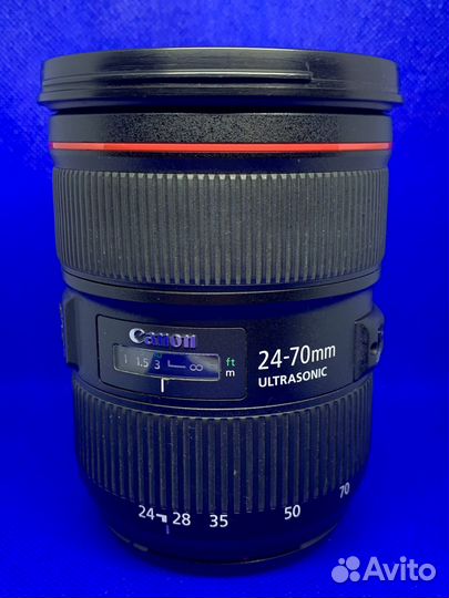 Объектив Canon EF 24-70mm f/2.8L II USM, черный