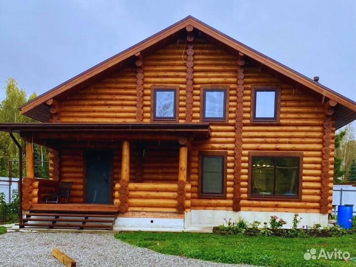 Сруб дома 161м2 из бревна