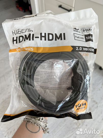 Кабель hdmi 2.0 4K 10 метров
