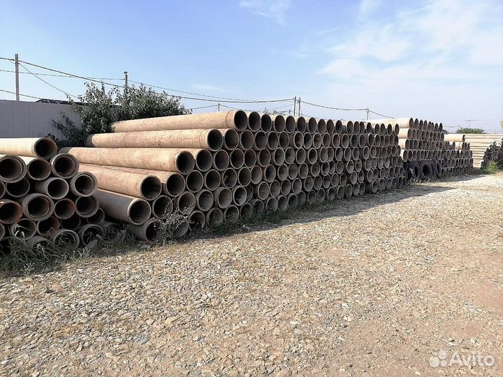 Трубы асбоцементные 400 мм длинна 5 метров б/у