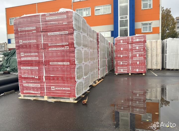 Утеплитель для стен RockWool