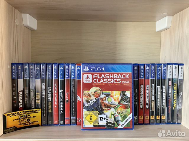 Игры PS4: Atari Flashback Classics Vol. 2 (Запечат