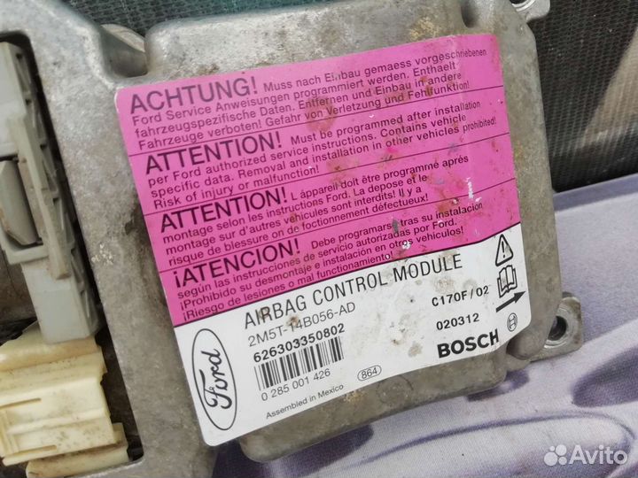 Блок airbag аэрбэк Форд фокус1