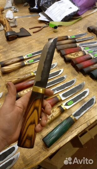 Нож охотничий ручной работы