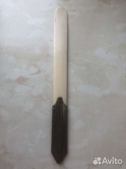 Нож для бумаги. Кость,серебро