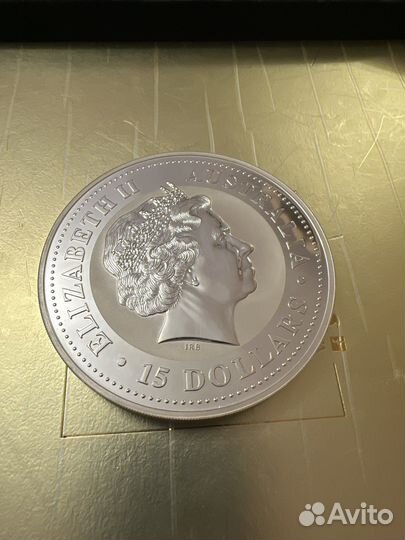 Монета серебро - 500 гр