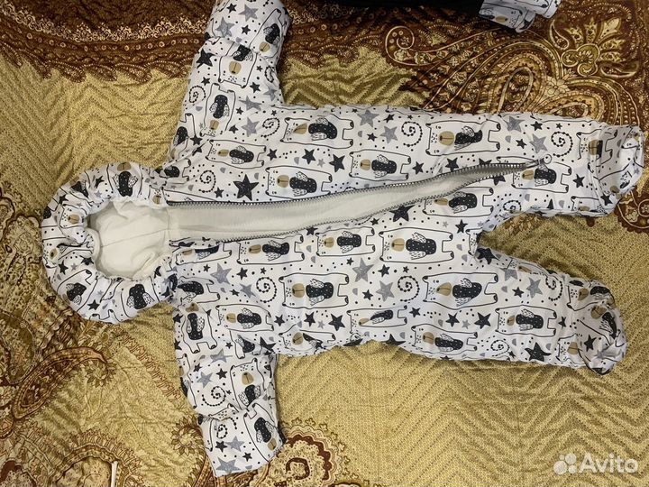 Конверт для новорожденного малыша зимний