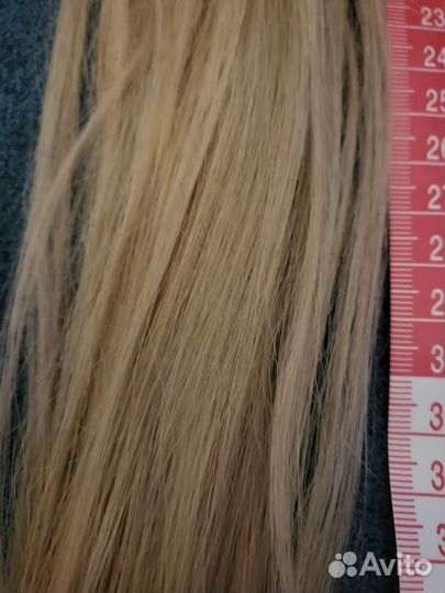 Волосы для наращивания блонд амбре