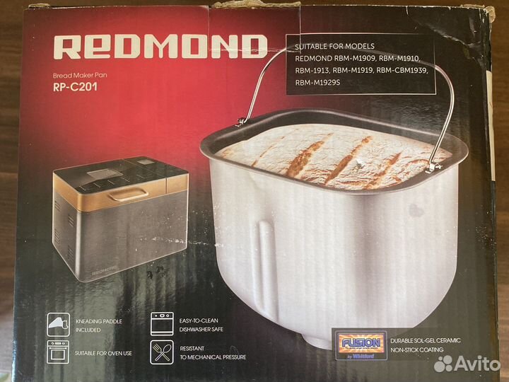 Форма для хлебопечки редмонд