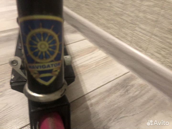 Самокат детский двухколесный для девочки