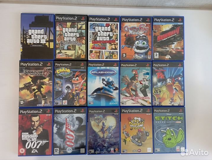 Игры для Sony Playstation 2 PS2 Лицензия