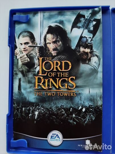The Lord of the rings the two towers для Sony PS 2
