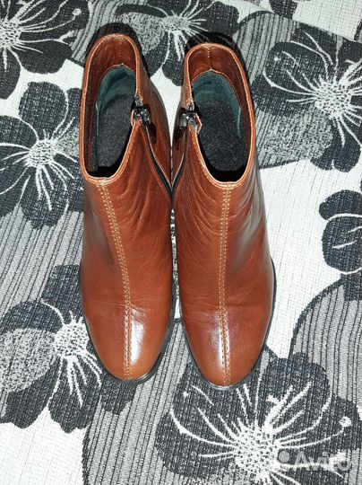 Полусапоги натуральная кожа