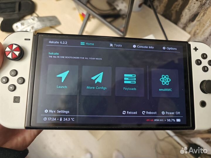 Nintendo switch oled прошитая 512 gb