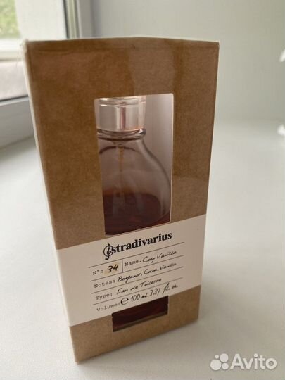 Туалетная вода Stradivarius 34 Cosy Vanilla