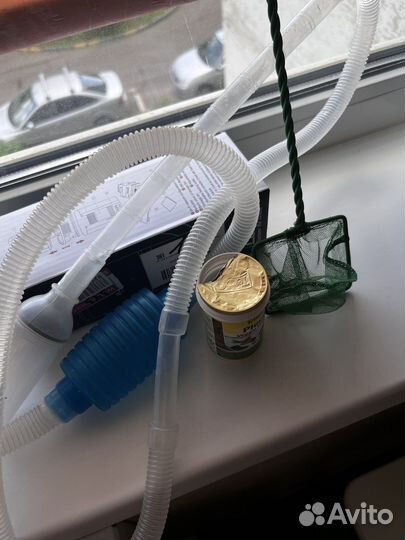 Аквариум 45л со всем необходимым + автокормушка