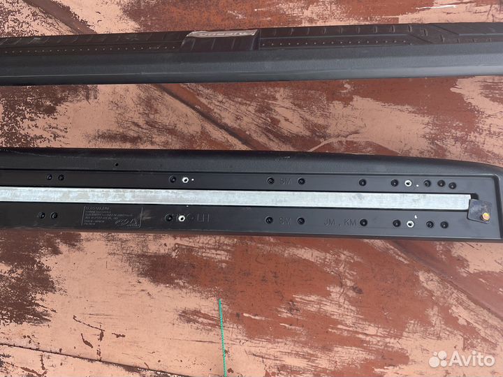 Подножки на hyundai tucson первого поколения