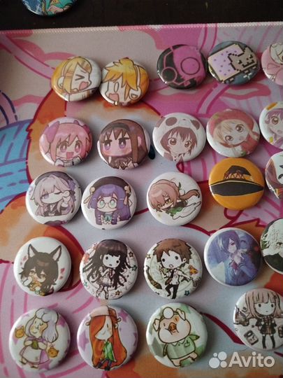 Значки аниме