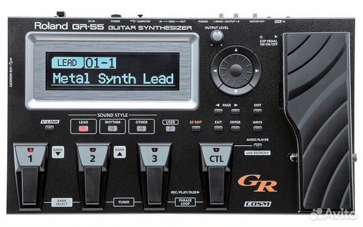 Гитарный процессор и синтезатор Roland GR-55 Новый