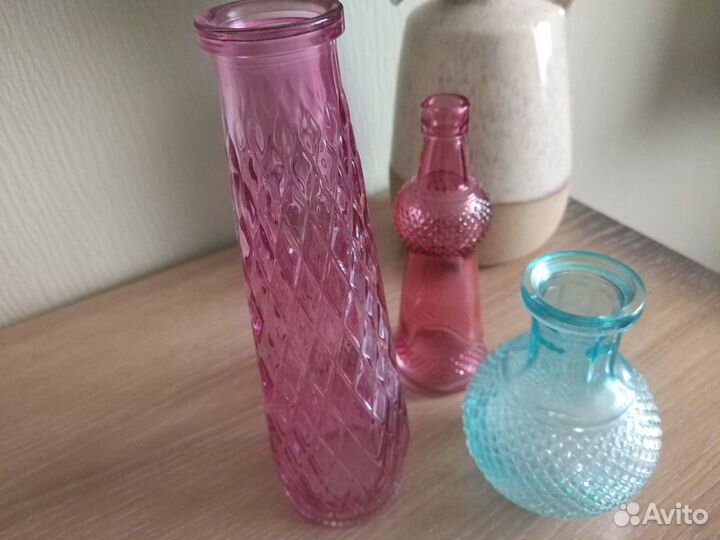 Набор из 3 красивых вазочек