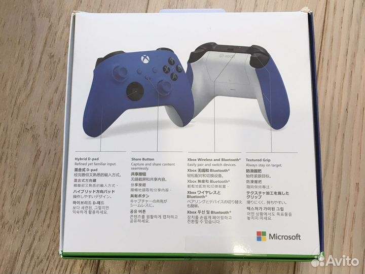 Геймпад xbox series / Джойстик xbox Shock Blue