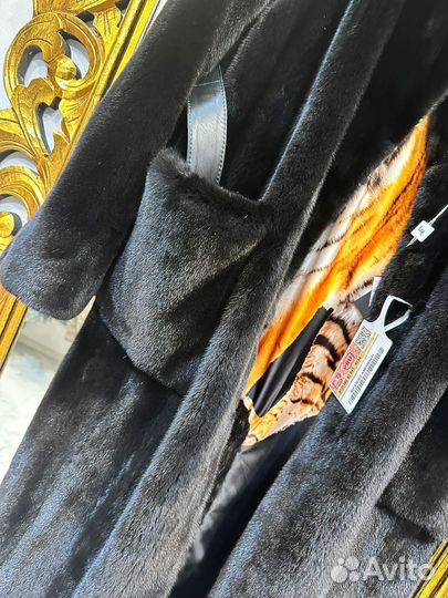 Шуба норковая блэклама blackglama 46-52,120-125см