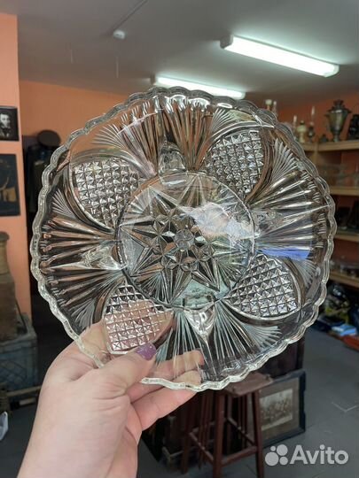 Ваза для фруктов СССР гхз