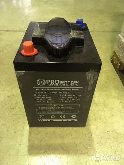 Тяговый аккумулятор для клинингового оборудования