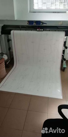 Печать лекал на плоттере