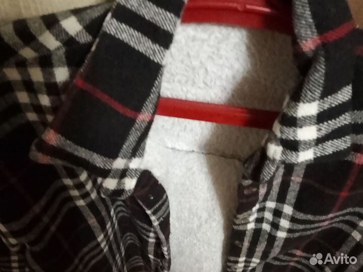 Рубашка с мехом женская