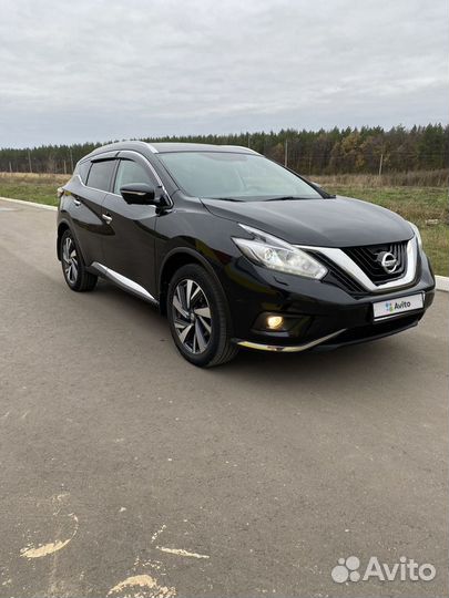 Nissan Murano 3.5 CVT, 2017, 70 200 км