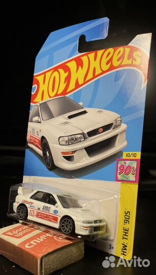 Hot wheels subaru impreza 22b