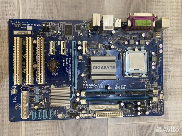 Материнская плата 775 ddr2