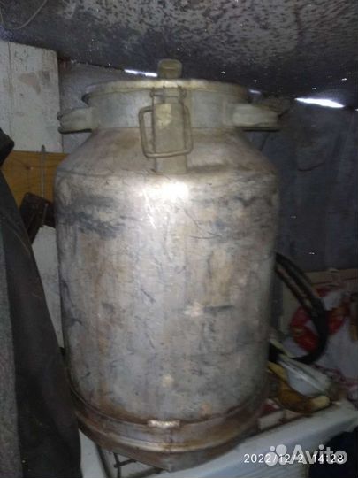 Фляга алюминиевая 40 и 10литров