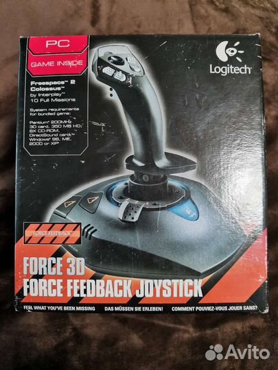 Игровой джойстик Logitech для пк