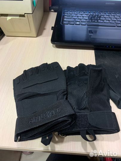 Перчатки мужские Battlewolf тактические (открытые)