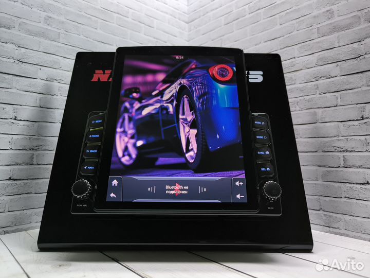 Магнитола LADA priora 2 2gb/32gb Tesla Черная