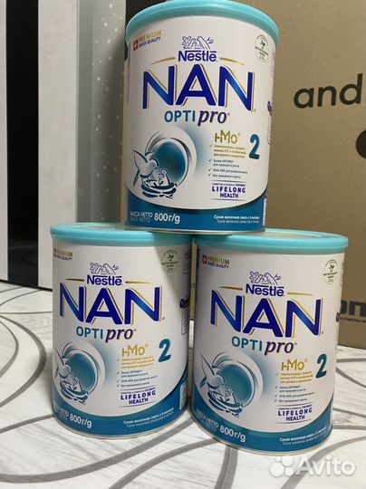 Nan, нан 1, 2, 3, 4 800гр