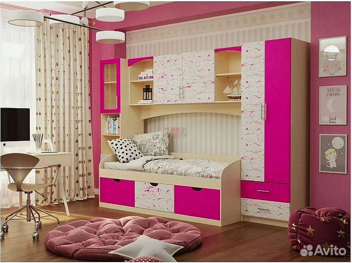 Мебель в детскую на заказ от производителя