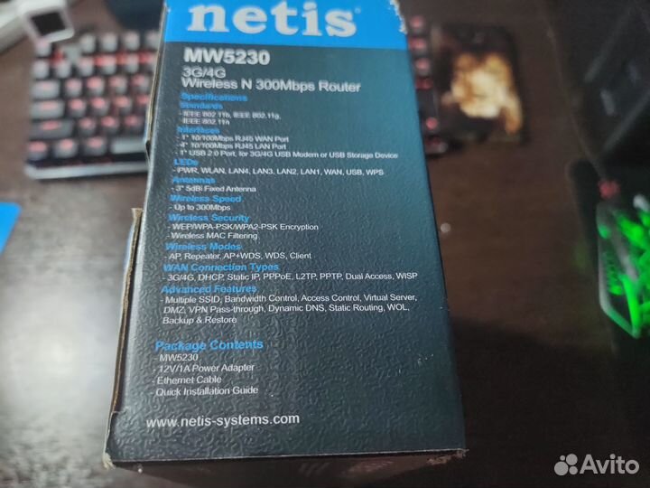 Роутер netis MW 5230. Новый