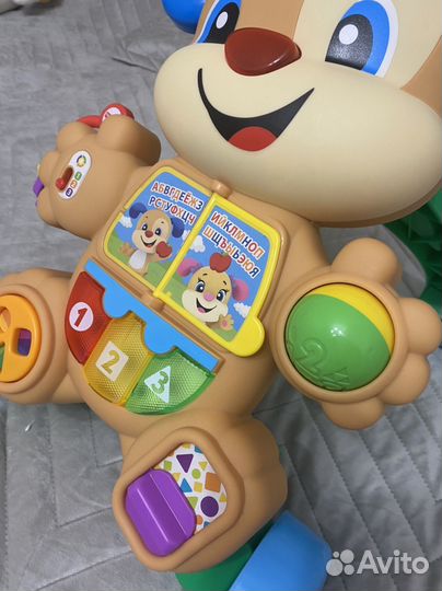 Ходунки каталка fisher price щенок